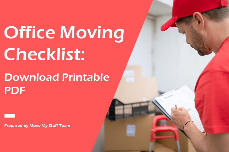 Office Moving Checklist: Download and Print for Free
